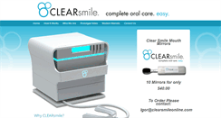 Desktop Screenshot of clearsmileonline.com